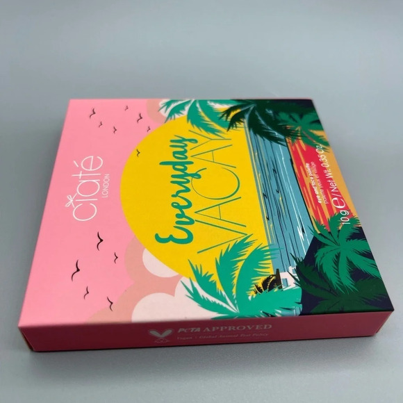 CIATÉ London's Everyday Vacay Eye & Face Palette Beachy Rose Gold Glam, NIB - Picture 4 of 4